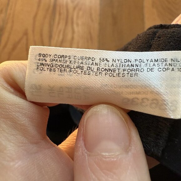 Wacoal Bra Support Coverage Women's Black Wire Free Black Bra Size 34D - Picture 9 of 9